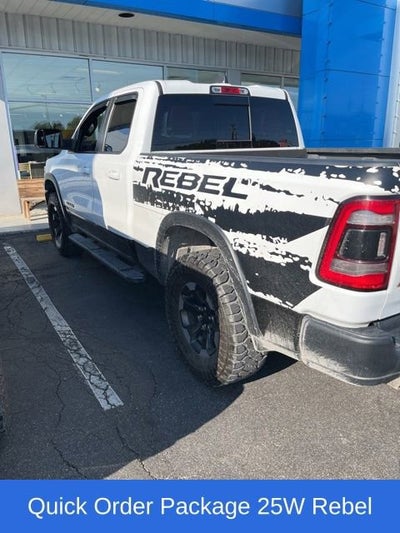 2019 RAM 1500 Rebel Quad Cab 4x4 6'4" Box