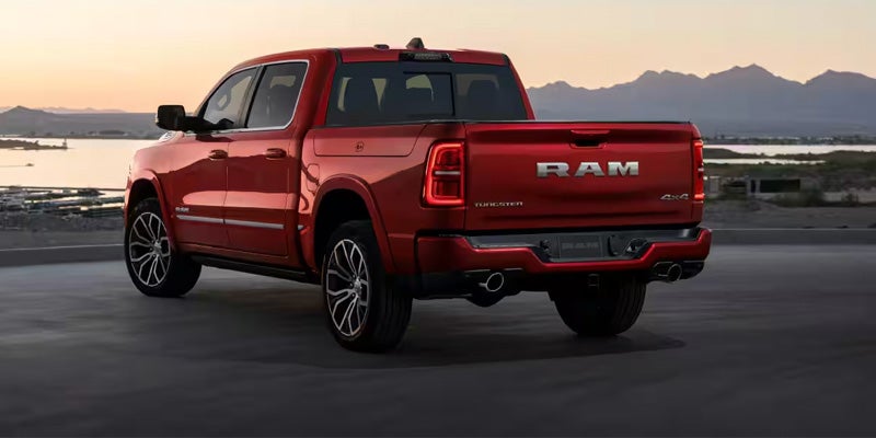 2026 GMC Sierra 1500 rear tailgate design with GMC logo on truck bed in St. Clairsville OH